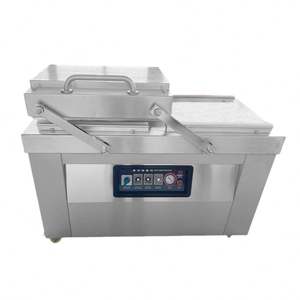 เครื่องซีลสูญญากาศแบบสองห้องประสิทธิภาพสูงสำหรับอาหารแช่แข็ง ปลา บรรจุภัณฑ์ไม้แบบตั้งโต๊ะ สำหรับกระดาษและแก้ว - Product Image 4