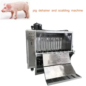 Animal cattle goat sheep cow donkey Skin Hair Removal removing processing dehair pig scalding and dehair machine automatic