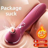 Sexspielzeug für Paare Saugvibrator Kleiner Massagestab für Frauen Starker Vibrierender Weiblicher Masturbator Leise