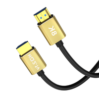 Câble HDMI plaqué or pour HDTV, jeux vidéo, PS4, home cinéma, vidéo, 1M2M5M, 8K60Hz, 4K120Hz, 3D, 8K 60Hz, 4K 48Gbps, HDR, or, câble HDMI 2.1 8K YL-H030