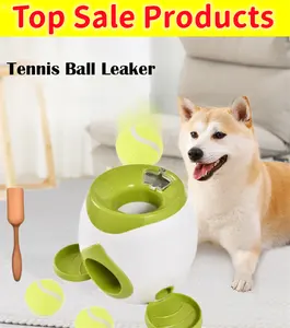 AFP interaktives Haustier Hund Katze Spielzeug automatischer Hundetennis-Ball-Starter Werfer Rätsel Langsamer Fütterer Leckenspender Katze Teaser-Spielzeug