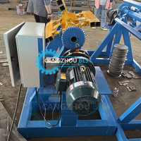 Dérouleur électrique à mandrin unique pour bobine métallique en acier pour ligne de formage de rouleaux