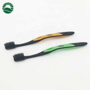 Nouveau Noir Poils De Charbon De Bambou Brosse À Dents - Product Image 1