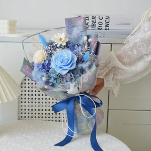 Bouquet éternel d'approvisionnement d'usine personnaliser Bouquet de roses éternelles pour toujours pour une <span class=keywords><strong>idée</strong></span> de cadeau VaseGift - Product Image 3