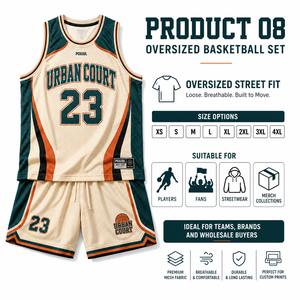 Maglie da basket oversize personalizzate stile vintage retrò streetwear Australia, sublimate per marchi e boutique all'ingrosso - Product Image 5