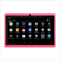 Vente chaude pas cher tablette Quad-Core HD Android Q88 7 pouces apprentissage et éducation des enfants tablette PC