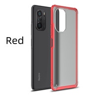 Funda Protectora para Teléfono Redmi Note 9/10/11/12 Pro 5G, TPU Suave Mate Translúcido a Prueba de Golpes + PC Rígido, Estilo Armadura