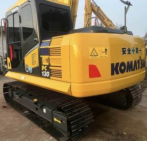รถขุดไฮดรอลิก Komatsu PC130 มือสอง ได้รับการรับรองมาตรฐาน CE กำลังแรง ประสิทธิภาพเสถียร สภาพการทำงานดี ขาย - Product Image 4
