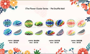 Alfombra Interactiva para Perros, Alfombra de Enriquecimiento para Trabajo Olfativo y Alimentación Lenta, Juguete Lavable Anti-Ansiedad para Perros y Mascotas Pequeñas - Product Image 6