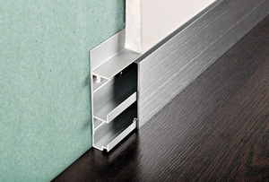 Plinthe de profil PROSKIRTING en aluminium verni brossé anodisé pour une touche moderne et contemporaine - Product Image 2