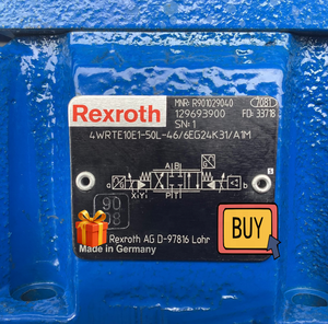 Original R901029040 4WRTE10E1-50L-4X/6EG24K31/A1M วาล์วควบคุมทิศทางแบบสัดส่วน มีสินค้าในสต็อก - Product Image 4