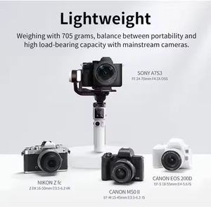 Zhiyun <span class=keywords><strong>Crane</strong></span> M3S Estabilizador de cardán de mano Estabilizador de cardán de cámara de 3 ejes para cámaras sin espejo Vlog - Product Image 4