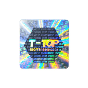 ホログラムステッカーサプライヤーカスタムメイド本物レーザー反射3Dホログラムステッカーホログラフィックラベル - Product Image 1