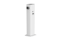Humidificateur d'air intelligent de type sol, grand réservoir d'eau de 8,5 L, écran numérique, régulation de la brume à 6 vitesses, lampe UV de stérilisation, hydratant