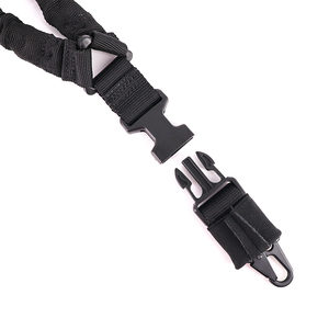 Sangle de ceinture en nylon élastique multifonctionnelle pour entraînement tactique en plein air, à point unique, pour sport de tir, à libération rapide, à porter en bretelle inclinée - Product Image 4