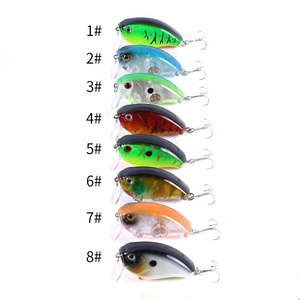 Leurre de pêche flottant en métal miniature 6cm 17g, appât artificiel dur pour la pêche en rivière au bar, à la truite et au vairon - Product Image 2
