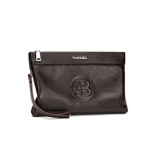 Borsa a Mano da <span class=keywords><strong>Uomo</strong></span> in Vera Pelle di Vacchetta, Stile Business Casual, Design Semplice ed Elegante, Trendy a <span class=keywords><strong>Tracolla</strong></span> - Product Image 5