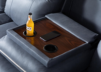 Air Leather Modern Sofa Rec lining für Wohnzimmer Recliner Sofa Set
