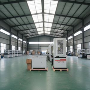 Máquina de Ensayo Universal Hidráulica UTM de Alta Calidad con Control por Computadora de 300 kN para Pruebas de Compresión Electrohidráulicas - Product Image 1