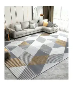 Modern carpets and rugs polyester area rug 3d printed rugs for living room large machine washable carpet