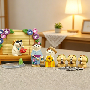 Figura Decorativa de Resina en Forma de Pirámide, Temática Religiosa y de Hadas, Hecha a Mano y Pintada a Mano, Decoración para Escritorio, Hogar u Oficina, Regalo Acogedor - Product Image 2