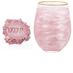2024 nuevo brillo comestible rosa al por mayor para decoración de bebidas polvo comestible