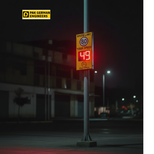 Señal de Visualización de Velocidad con Detector de Radar LED para Control de Tráfico, Señal de Seguridad Vial - Product Image 1