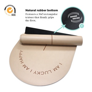 โรงงานผลิตโลโก้ตามสั่ง MISKA ขายส่ง กระเป๋าโคโค่รูปตัวยูโค้งมน 4.5 มม. สีเบจด้าน ทำจากยาง PU เป็นมิตรกับสิ่งแวดล้อม - Product Image 4