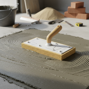 SIGMA 48L7R Spatule à éponge de remplacement à démontage rapide 30 x 14 x 3 cm Professionnelle pour béton Manche en bois Plastique DIY Fabriqué en Italie - Product Image 3