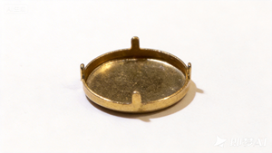 High Quality Gold Sliver Plated Stone Setting for Round 14mm Stone Crystal Cup Settings for Jewelry Making - Product Image 3