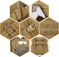 Sac à dos de randonnée d'assaut tactique 45L Sac Moore personnalisé avec fermeture à glissière pour les sports de plein air et les aventures de combat