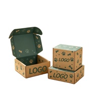 Servicio de Diseño de Embalaje para Mascotas con Logotipo Personalizado, Carpetas de Envío Reutilizables con Forma de Hueso de Pata, Forro de Esponja con Lámina Dorada, ODM OEM
