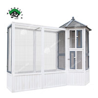 Cage en bois pour pigeons de course, volière, cage à oiseaux pour perroquet
