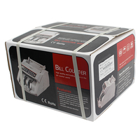 Compteur de billets UV/MG/IR 2108 avec écran LED pour devises papier et polymères