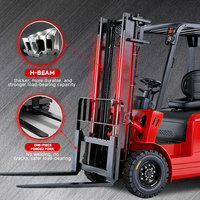 Chariot élévateur électrique monté sur camion, autoportant, portable, pour le déchargement de conteneurs et la manutention de matériaux de construction