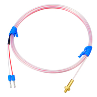10K 50K 100K Copper Sensor M3/M4 NTC IP68 Waterproof and Oil Proof Temperature Probe Thermistor 0.1C Resolution OEM/ODM