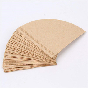 <span class=keywords><strong>Filtres</strong></span> à café en papier coniques plats de forme sectorielle, disponibles en plusieurs tailles, best-seller pour machine à café - Product Image 1