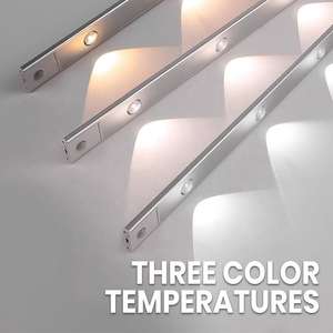 إضاءة ذكية فائقة النحافة تحت الخزانة قابلة لإعادة الشحن أضواء خزانة المطبخ بأضواء Led - Product Image 4