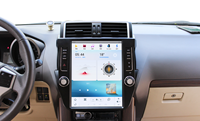 Radio Android de 12,1 pulgadas navegación GPS Carplay pantalla táctil tablero Radio DSP para Toyota Prado 2014-2017 combinación TV MP3