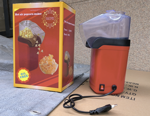 Máquina de Palomitas OEM 110v 220v 1200w, Máquina de Palomitas Eléctrica Automática de Aire Caliente, Mini Máquina para Hacer Palomitas - Product Image 2