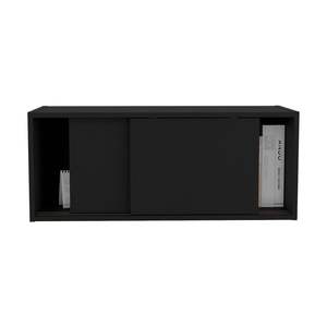 Bliss Oficina Negro DB Gabinete De Pared - Product Image 4