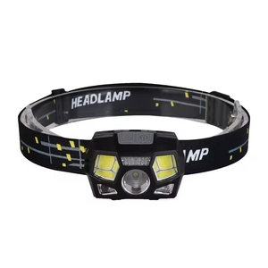Lampe frontale LED portable et légère pour le camping en plein air, la randonnée, faisceau large flexible, étanche, alimentée par cellule solaire, IP65, rechargeable - Product Image 5
