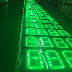 Mỹ trạm xăng LED màn hình hiển thị, Led Giá dầu màn hình, 14-inch LED kỹ thuật số 8889/10 màu xanh lá cây giá dầu màn hình - Product Image 6