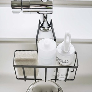 Estante de Almacenamiento Multifuncional para Fregadero de Cocina, Tipo Vertical, Doble, Moderno, de Acero Inoxidable, Impermeable, para Artículos de Limpieza - Product Image 3