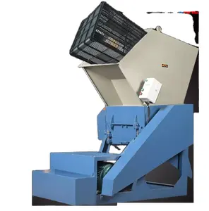 Plastic Bottles Cutting Machine Crusher Machine Plastic Cutter Grinder Crusher Shredder Machine Recycle Waste Plastic PVC