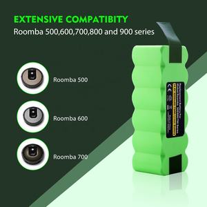 14.4v 6000mAh 리튬 교체용 아이로봇 배터리 아이로봇 룸바 500/600/700/800 전 시리즈 청소기 - Product Image 2