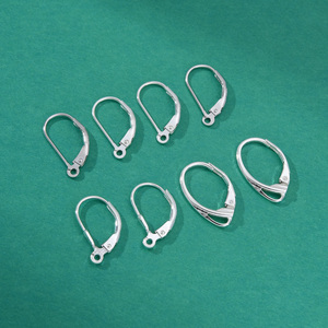 Gros résultats de <span class=keywords><strong>bijoux</strong></span> en argent sterling 925 <span class=keywords><strong>matériel</strong></span> anti-décoloration plaqué rhodium crochets de boucle d'oreille fils de boucle d'oreille pour la fabrication de bricolage - Product Image 6