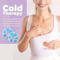 Pack de massage d'allaitement chaud et froid rééducation fournitures de soins de santé classe I pour le soulagement de la douleur 17x17cm