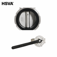 Vanne papillon électrique Radiant DN150 en acier inoxydable de type Wafer pour milieux agressifs, disponible en version OEM
