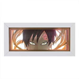 <span class=keywords><strong>Lampe</strong></span> de nuit personnalisable pour peinture d'ombre en papier, boîte à lumière de manga japonais, <span class=keywords><strong>lampe</strong></span> de sculpture sur papier - Product Image 4